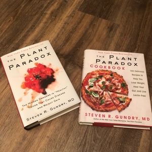 The Plant Paradox book & cookbook by Steven Gundry